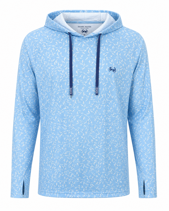Skinny Water Culture Oysterman Hoodie – Long Sleeve Performance