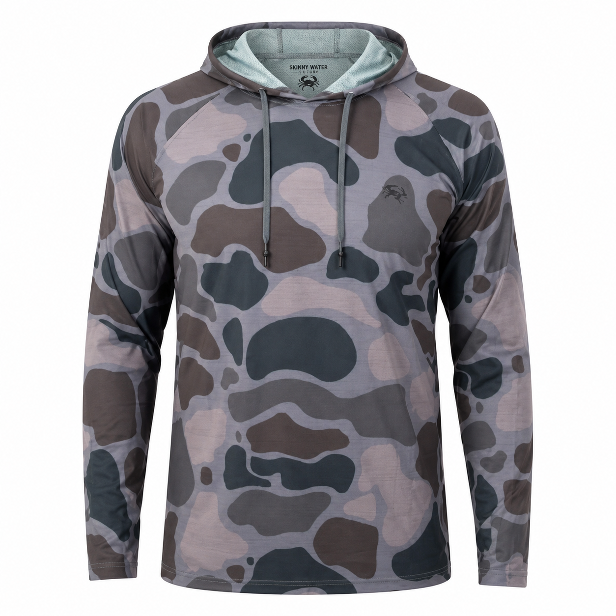 Skinny Water Culture Oysterman Hoodie – Long Sleeve Performance