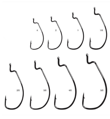 Texan Hook Gamakatsu Worm Offset RB Nano Alpha - Leurre de la pêche Texan Hook Gamakatsu Worm Offset RB Nano Alpha - Leurre de la pêche