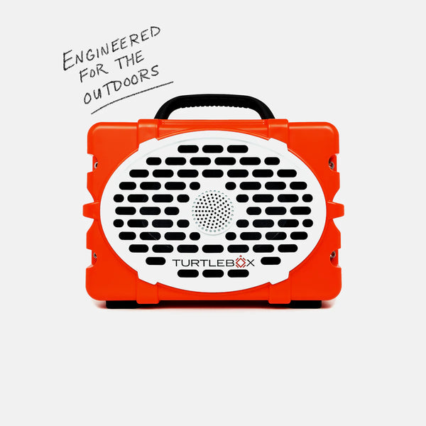 Turtlebox Outdoor Speaker Original Gen 3- Orange